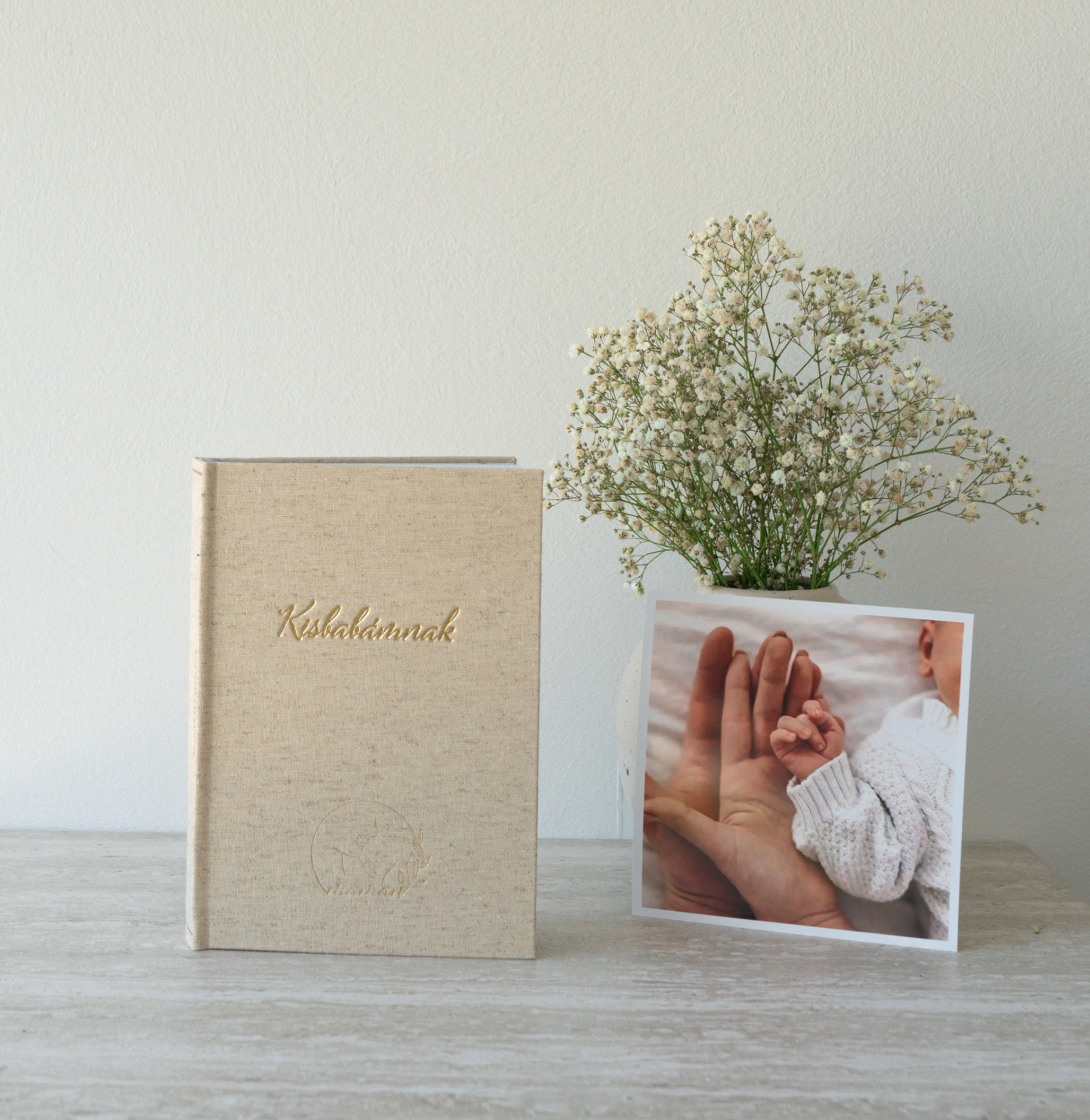 Kisbabámnak babanapló - zab színben